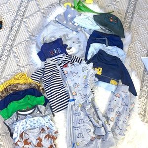 Bundle 0-3 months Boys Infant Clothing